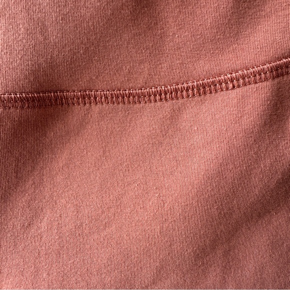 NWOT size S Pink Terra-cotta Bike Shorts - MATE the Label - Picture 5 of 5